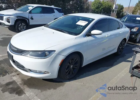 2015 Chrysler 200 Limited z USA, uszkodzony, nr VIN 1C3CCCAB0FN667401